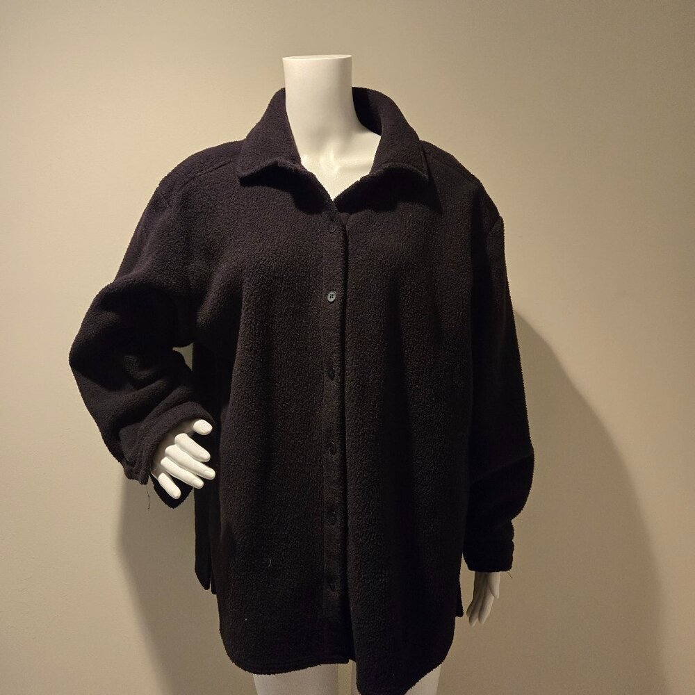 Eileen Fisher Teddy Bear Fleece Jacket